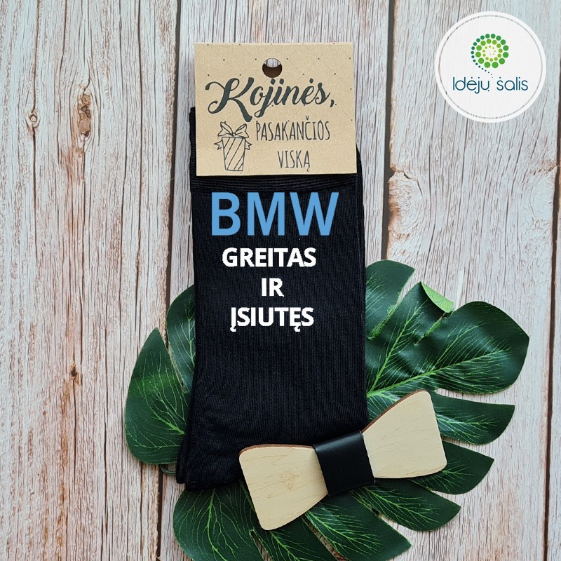 Kojinės: BMW greitas ir įsiutęs IS984G